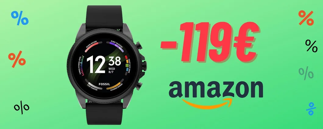 SCONTO INCREDIBILE per lo Smartwatch Gen 6 Connected di FOSSIL!