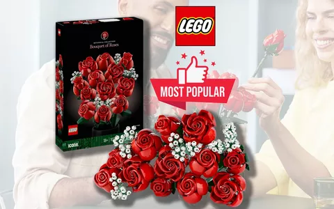 IDEA SAN VALENTINO: LEGO Bouquet di Rose per sorprendere con fiori eterni!