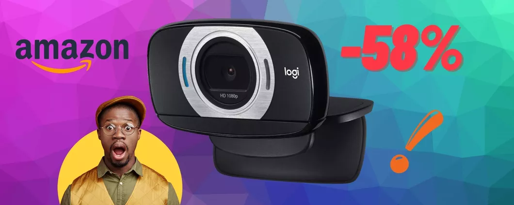 Logitech: mostrati in video con QUALITA' SUPERIORE con la webcam C615