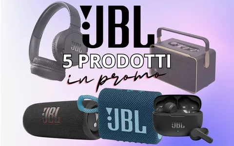 FUORITUTTO JBL: il miglior sound con offerte pazze su 5 PRODOTTI top di gamma!