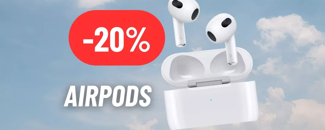 AirPods in offerta su Amazon: le cuffie Apple comode e di qualità TOP
