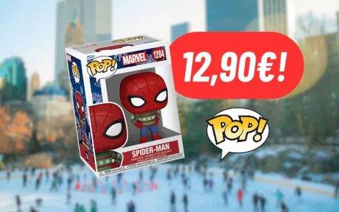 FUNKO POP di Spider-Man con il Maglione di Natale: un pezzo UNICO ad un PREZZO SHOCK