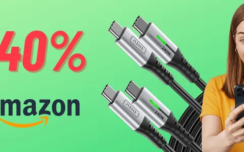 GRANDE OFFERTA col coupon per il pack da 2 CAVI USB in nylon
