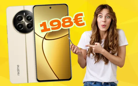 Realme 12+ 5G in offerta a tempo al prezzo più basso su Amazon (198€)