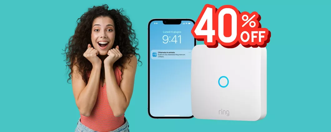 Con Ring Intercom il tuo citofono diventa smart: ora SCONTO del 40%