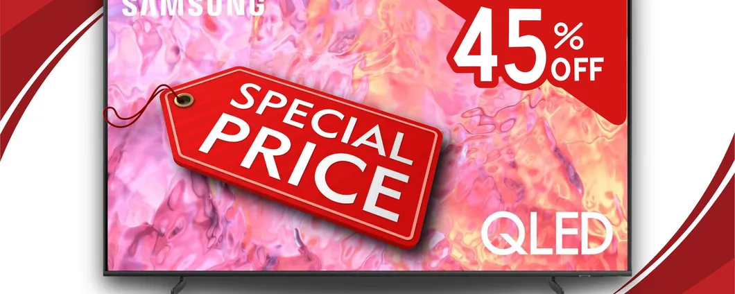 Serate indimenticabili con SAMSUNG TV QLED 4K: 350€ di sconto immediato su Amazon!