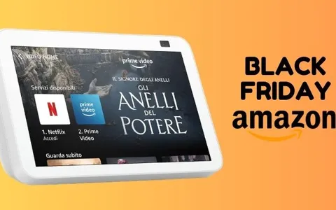 BLACK FRIDAY: Echo Show 8 a PREZZO SCONTATO su Amazon!