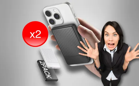FOLLIA: 2 Power Bank magnetici da 10000mAh a prezzo MAI VISTO PRIMA!