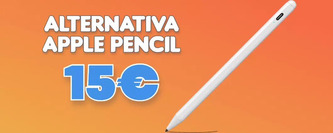 Alternativa Apple Pencil in OFFERTA a 15€: CLAMOROSO Amazon
