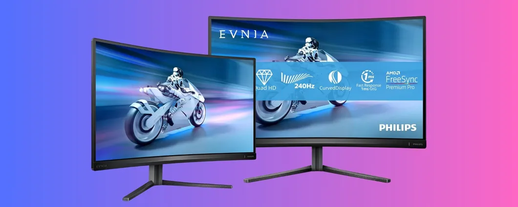 Prestazioni top e design curvo: il monitor gaming PHILIPS Evnia è SUPER