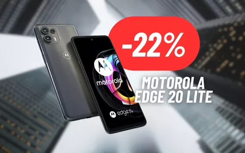 Motorola Edge 20 Lite SCONTATISSIMO su eBay: Offerta attiva