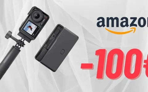 Registra le tue imprese con DJI Osmo Action 4 Combo Adventure, ora in OFFERTISSIMA!