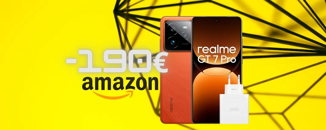Offerta imperdibile: realme GT 7 Pro 5G da 256GB a 190€ in MENO!