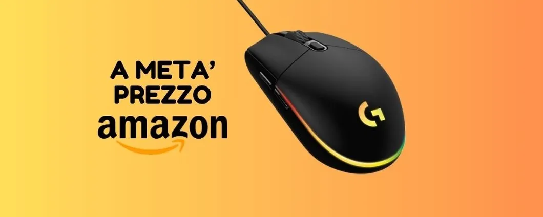 OUTLET AMAZON: mouse Logitech a META' PREZZO!