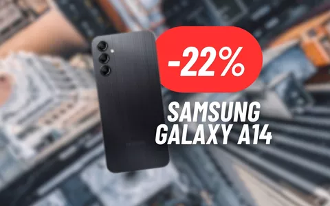 Con questo SCONTO il Samsung Galaxy A14 è un vero BEST BUY