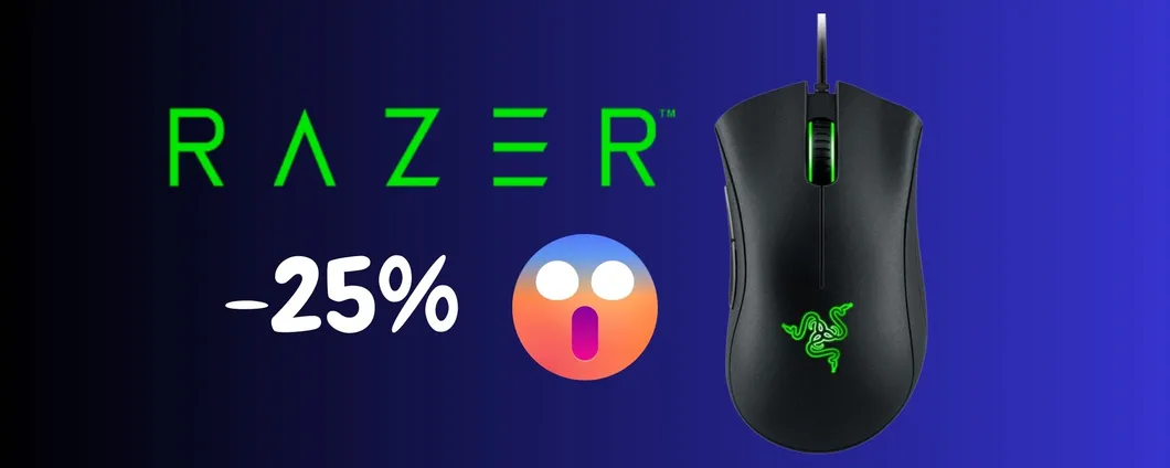 Il mouse da gaming per veri PRO: RAZER in sconto, PREZZO REGALATO