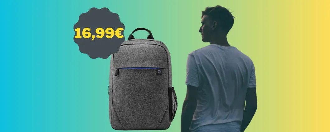Zaino porta PC HP Prelude torna in offerta su Amazon a 16,99€