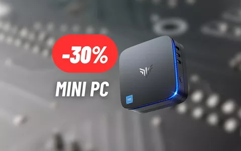 Compatto, potente e in offerta: sconto del 30% sul Mini PC NiPoGi
