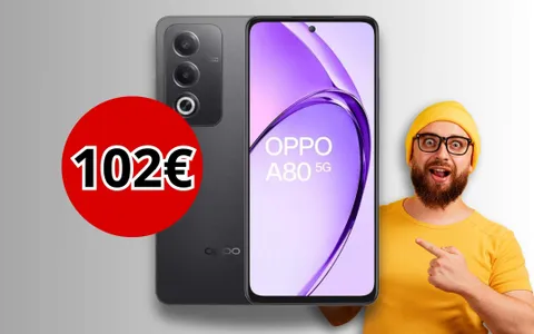 Oppo A80: 256GB di memoria per un prezzo ASSURDO mai visto prima