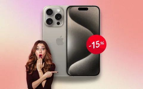 WOW: 140€ di sconto per iPhone 15 Pro MAX da 256GB su Amazon!