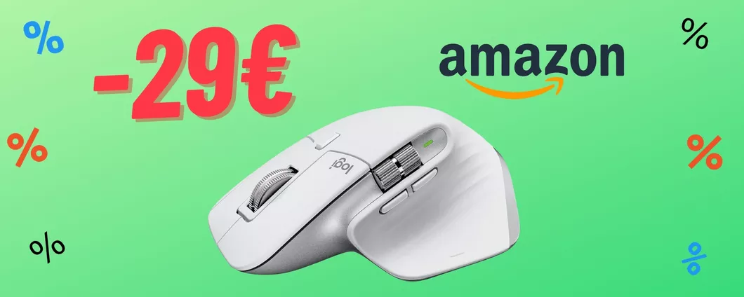 Logitech MX Master 3S ora in OFFERTISSIMA con 29€ in MENO!