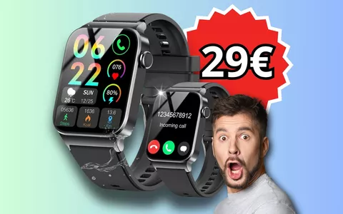INCREDIBILE sconto e coupon per Smartwatch con 113 funzioni a soli 29€!