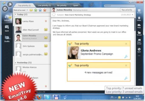 EmailTray | Download HTML.it