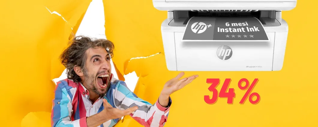 Stampante HP: SCONTO LAMPO su Amazon!