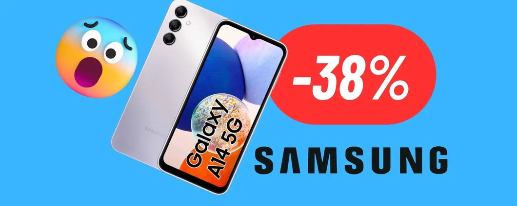 Il BEST BUY è servito: Samsung Galaxy A14 in MEGA SCONTO