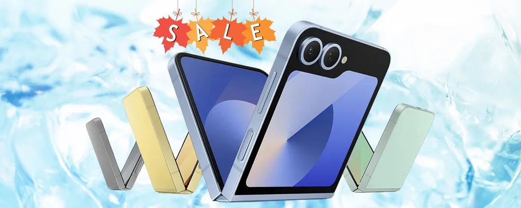 Samsung Galaxy Z Flip6 da 256GB in doppio sconto a un prezzo assurdo