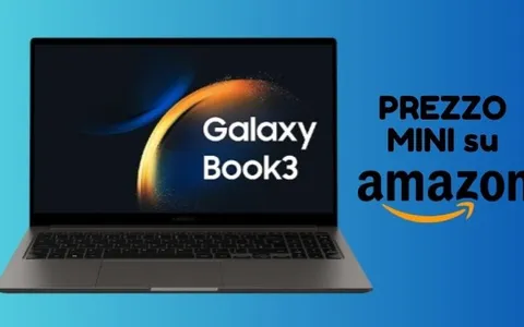 Samsung Galaxy Book3 a PREZZO MINI, lo paghi meno di 670 euro su Amazon!