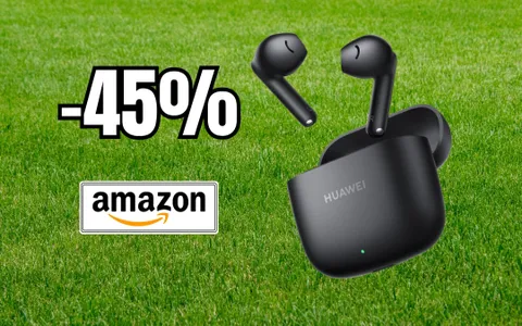 Cuffie bluetooth Huawei: resistenti a polvere e acqua e con una batteria da 40 ore (-45%)