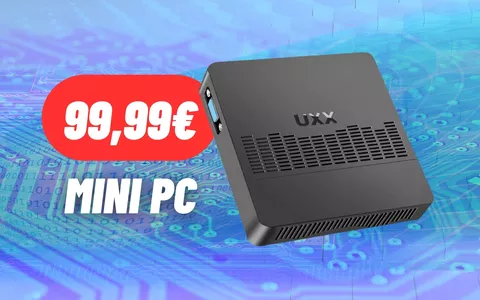 Approfitta del COUPON da 40€ e RISPARMIA sul Mini PC UXX