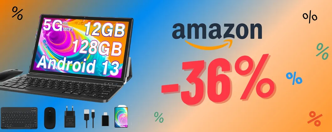 Tablet 10 Pollici 12GB con ACCESSORI COMPRESI in SUPER OFFERTA su Amazon!