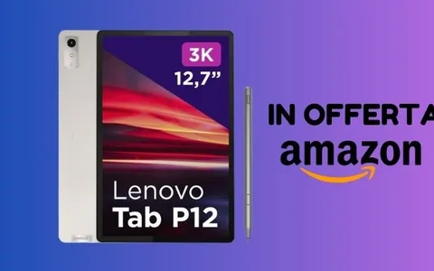 Lenovo Tab P12 IN OFFERTA su Amazon, corri a prenderlo!