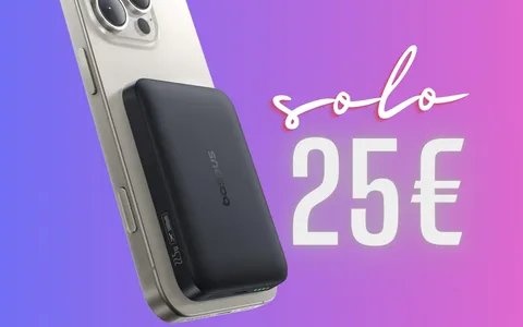 Power Bank Baseus con ricarica MagSafe: potenza e stile a SOLI 25€