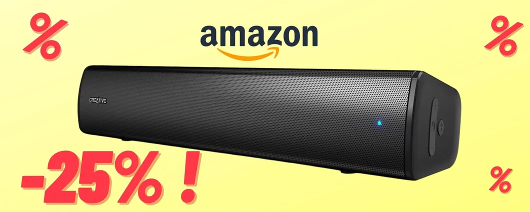 Il miglior audio di CREATIVE in formato compatto e Bluetooth è ora in OFFERTA