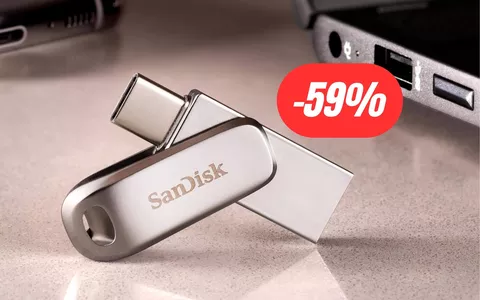 Pennetta USB da 64GB al 59% di sconto: OFFERTA INCREDIBILE