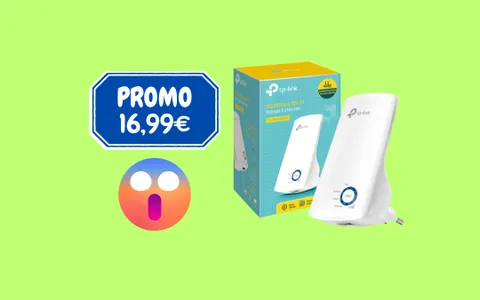 Crollano i muri e anche i prezzi... Ripetitore WiFi IN SCONTO ad un vero PREZZACCIO