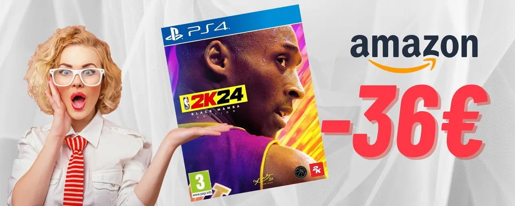 GRANDE OFFERTA per NBA 2K24 Black Mamba Edition versione PS4