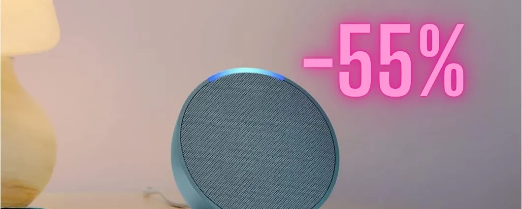 Echo Pop: l'ultimo modello di Alexa, l'assistente vocale di Amazon è scontato del 55%