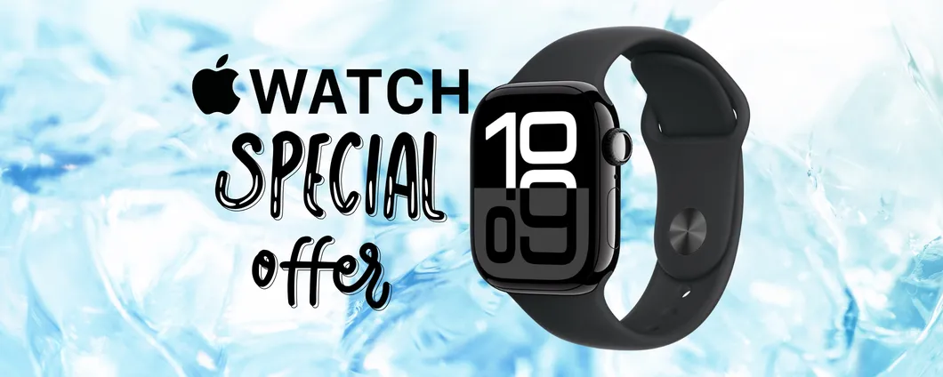 Apple Watch Series 10: sconto imperdibile del 17% su Amazon (anche a rate)