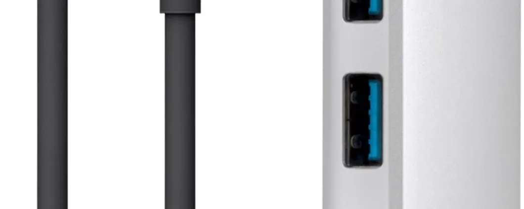 Hub Belkin F4U088vf 4 porte: SCONTO INCREDIBILE per lo sdoppiatore alimentato