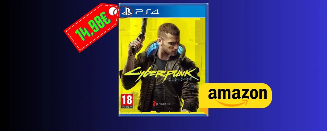 Cyberpunk 2077 ad un PREZZO STORICO: versione PlayStation in MAXI SCONTO