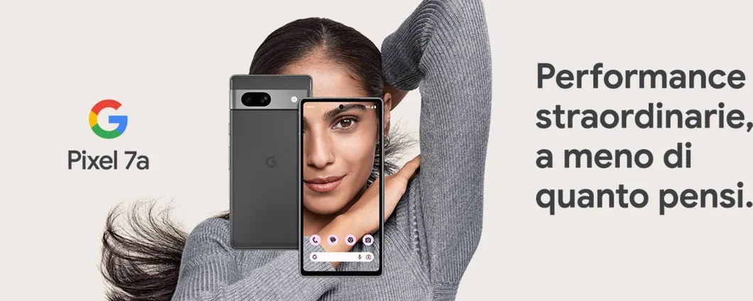 Google Pixel 7a: il mid range da acquistare oggi con lo sconto del 45%