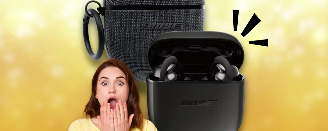 Auricolari BOSE e custodia in tessuto: PREZZO SHOCK fino a esaurimento scorte!
