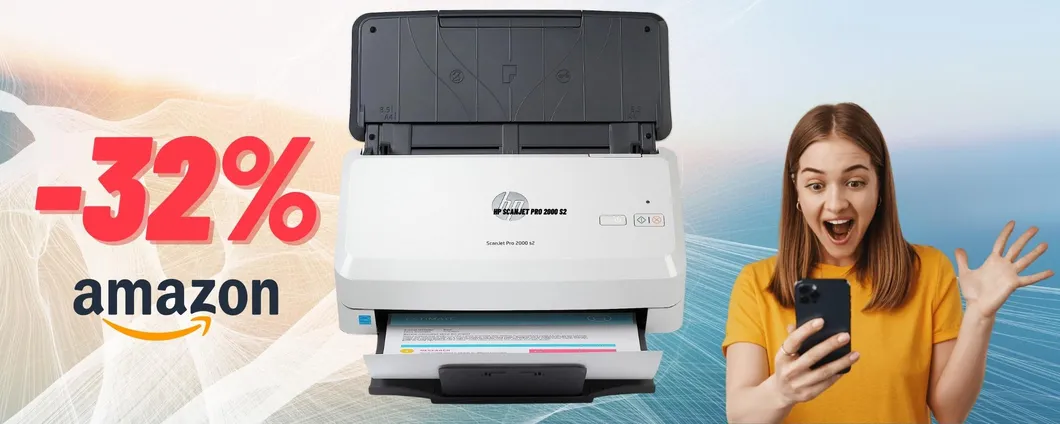 HP ScanJet PRO 2000 s2 è grandiosa! Ora in OFFERTA BOMBA