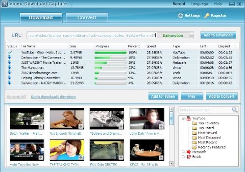 Video Download Capture, download per PC | Download HTML.it