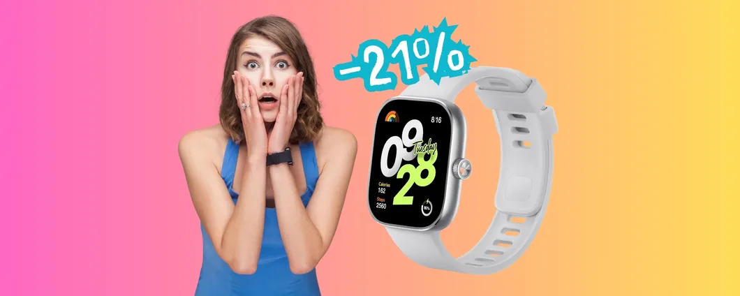 Xiaomi Redmi Watch 4: display AMOLED da 1,97