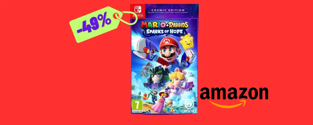 Mario + Rabbids Sparks of Hope: SCONTO IMPERDIBILE su Amazon